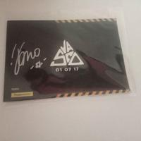 Vasco 2 cartoline autografata e numerata RARA