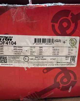 Dischi freno subaru