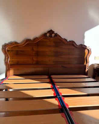 Contorno letto stile barocco