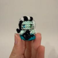 Mini amigurumi Frankie - Monster High