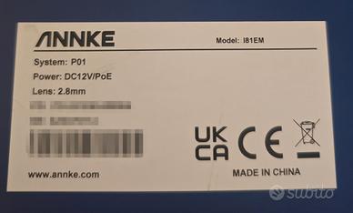 Telecamera PTZ POE ANNKE OEM HIKVISION NCPT500 