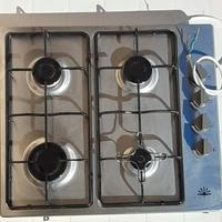 Piano cottura fornello a gas metano