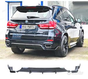 DIFFUSORE BMW X5 F15 12-18 LOOK M PERFORMANCE NERO
