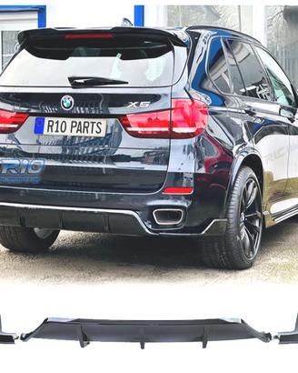 DIFFUSORE BMW X5 F15 12-18 LOOK M PERFORMANCE NERO