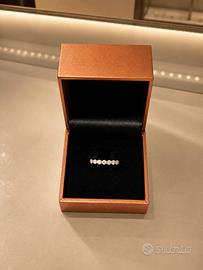 Anello oro 18 carati con diamanti