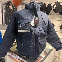 Giacca multi tasche con badge smanicabile