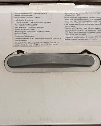iMac 2007 intel. Funzionante