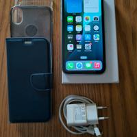 Apple iPhone Xr 256gb cavo alimentatore 3 cover 