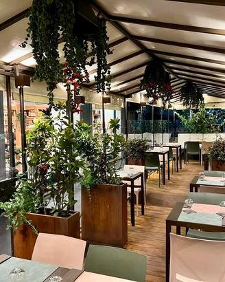 Dehors per esterno locale giardino villa (5,70mt)