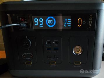 Oscal centrale elettrica portatile 700W 666Wh Nuov