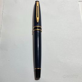 Penna Waterman Expert Stilografica Blu Vintage