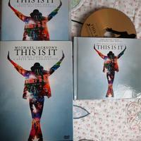 Michael Jackson This is It CD booklet e DVD