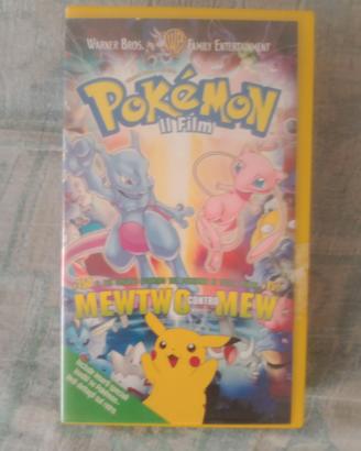 VHS Pokemon " Mewtwo contro mew '