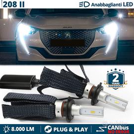 Lampade LED H7 Peugeot 208 2 Luci Bianche CANbus