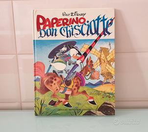 Libro Paperino Don Chisciotte Mondadori 1971