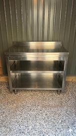 Banco inox 100x60 - armadiato - metà prezzo