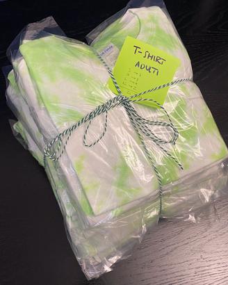 21 t-shirt adulti Tie Dye