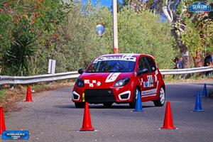 Twingo 1.6 rs slalom pista salita