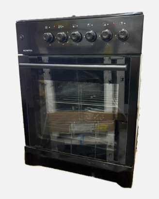 CUCINA A GAS 4 FUOCHI CON FORNO ELETTRICO NERA