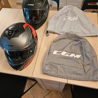 Coppia di caschi CGM seminuovi