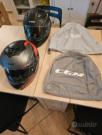 Coppia di caschi CGM seminuovi