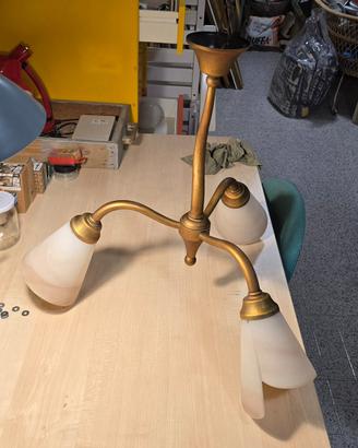 Lampadario a tre punti luce Evi Style