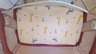 Set Chicco Next2Me: 2 lenzuola cotone + traversina