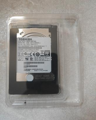 Toshiba  HDD 2,5" 500 GB, Nero