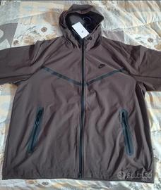 Giacca Nike Tech L Marrone Nuova con Cartellino