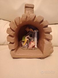 grotta per presepe 