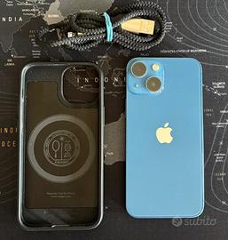 iPhone 13 mini blu - batteria nuova