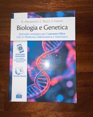 Libro Biologia e Genetica (semestre filtro)