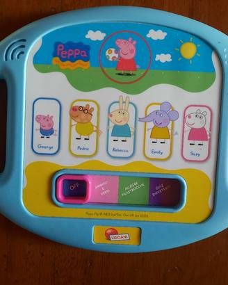 gioco educativo e musicale peppa pig