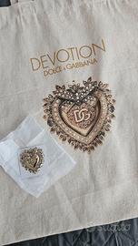 Spilla "Cuore Sacro Devotion" D&G + tote bag
