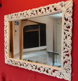 Specchio legno Shabby Chic