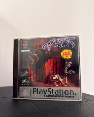 Heart of Darkness Ps1 gioco Pal con occhiali 3D