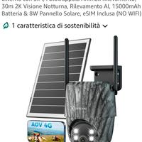 OCOCAM Telecamera Esterno con SIM
