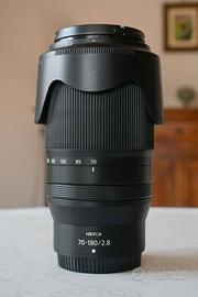 Nikon Z 70-180mm f/2.8 Nital 3 anni garanzia resid