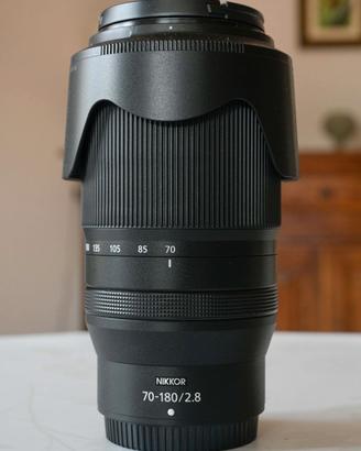 Nikon Z 70-180mm f/2.8 Nital 3 anni garanzia resid