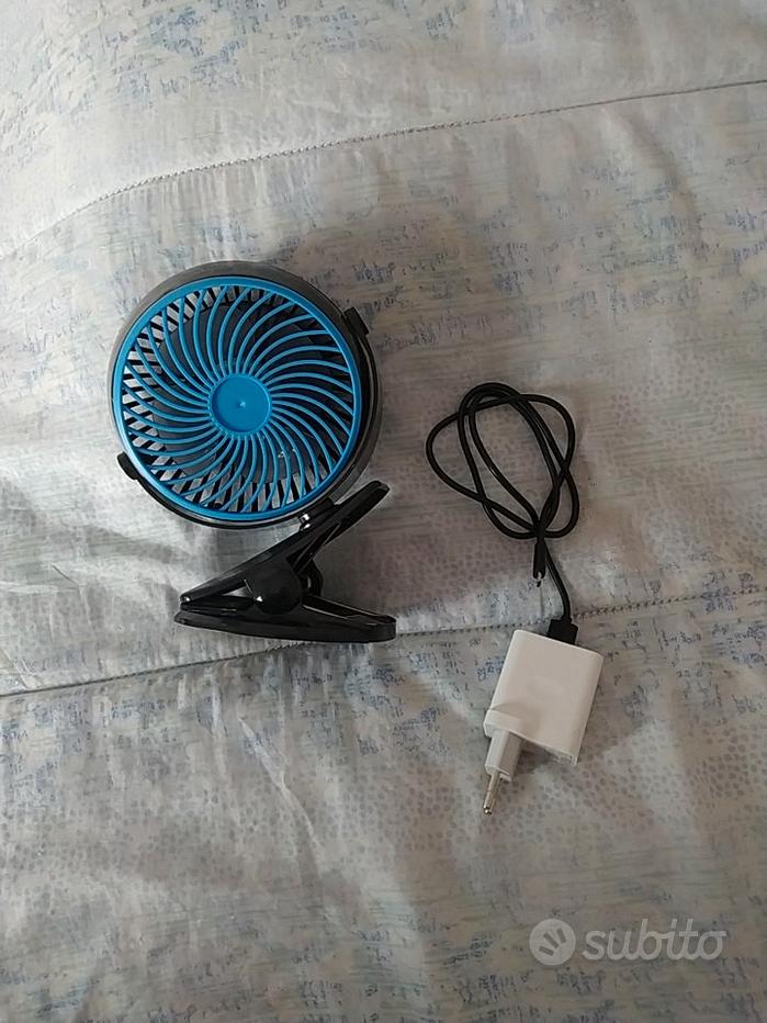 Ventilatore USB, Ricaricabile Ventilatore a Batteria 3000mAh,Mini