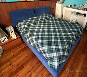 LETTO MATRIMONIALE CON CONTENITORE