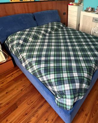 LETTO MATRIMONIALE CON CONTENITORE