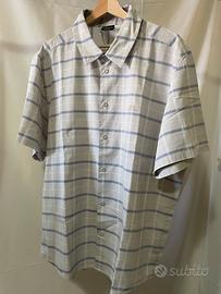 Camicia Adidas uomo a righe – taglia L – estiva –