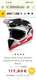 Casco da cross Acerbis