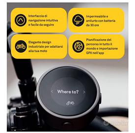 Navigatore satellitare per moto e scooter