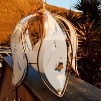 lampadario in vetro di Murano vintage