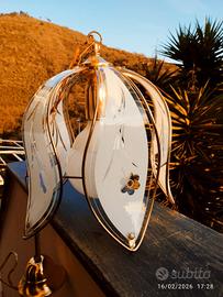 lampadario in vetro di Murano vintage