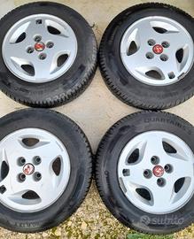 Set Cerchi In Lega Da 13 Con Pneumatici FIAT UNO +