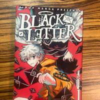 Manga black letter 1