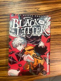 Manga black letter 1